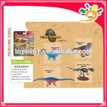 Baratos dinossauros brinquedos ovo plástico DIY animal brinquedo